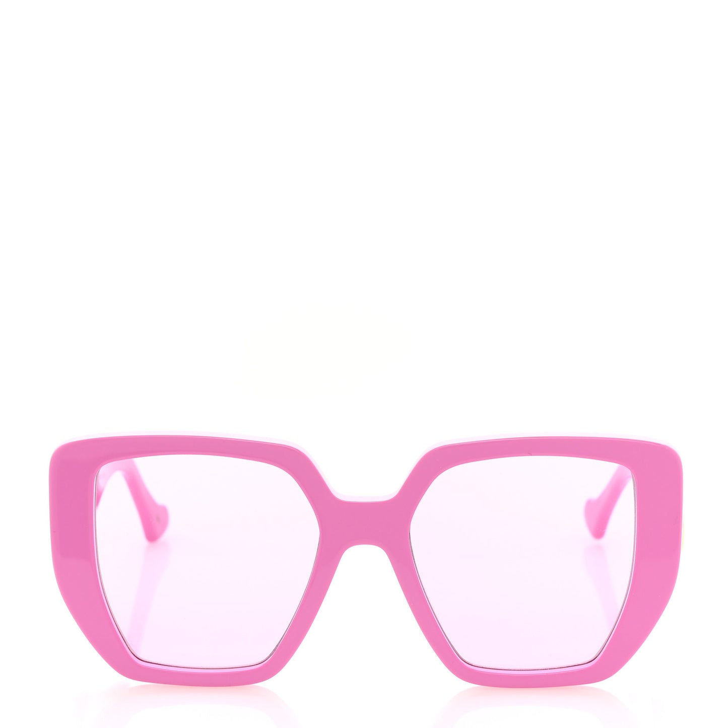 Acetate Square Frame Sunglasses GG0956S Pink