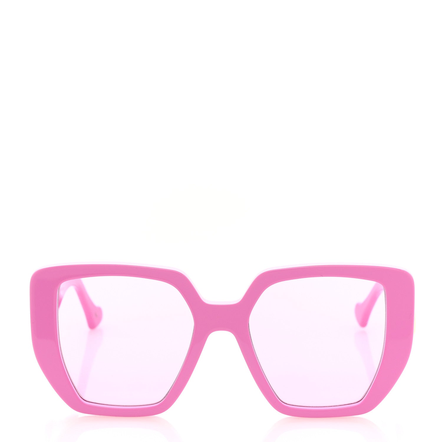 Gucci Acetate Square Frame Sunglasses GG0956S Pink 2 of 7