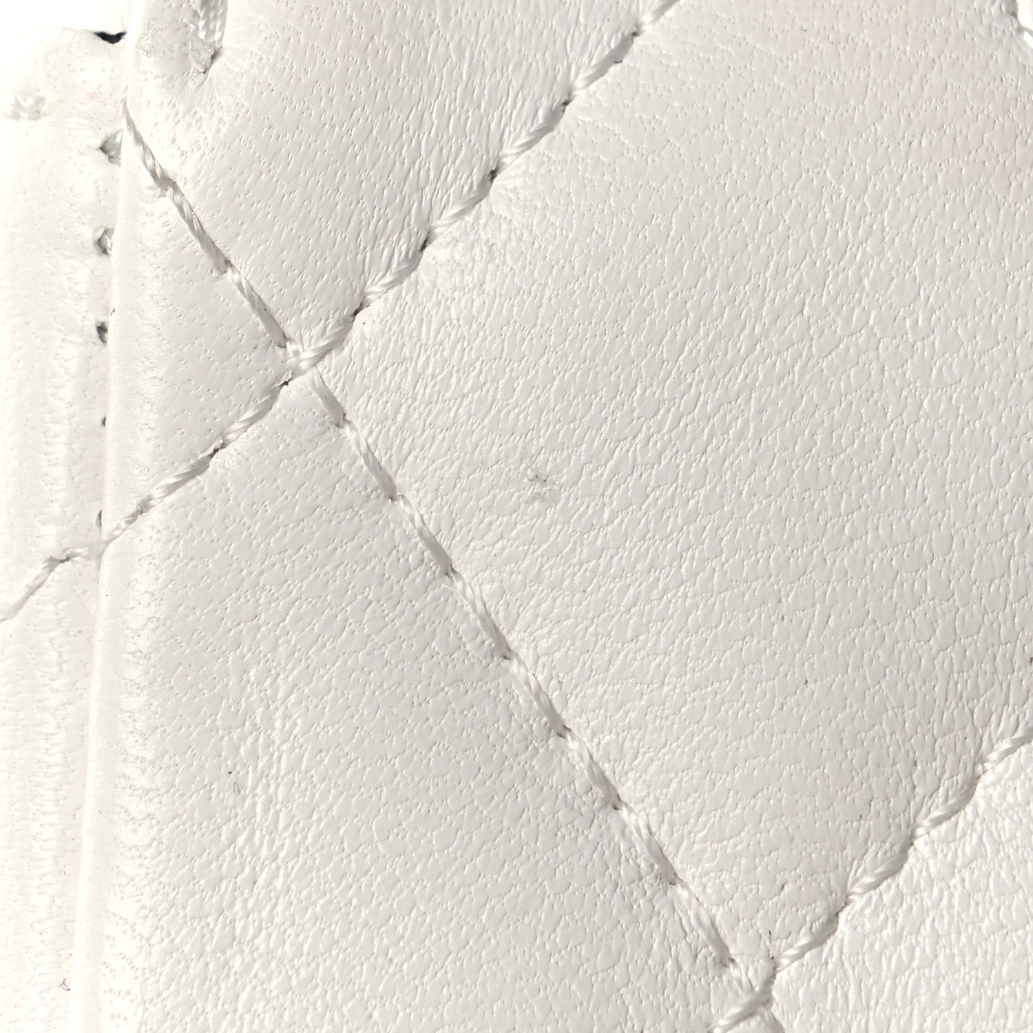 Chanel Lambskin Lacquered Metal Quilted Flap Chain Belt Bag White 15 of 17