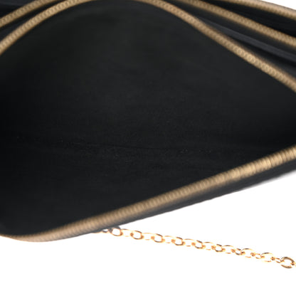 Louis Vuitton Empreinte Double Zip Pochette Black 5 of 12
