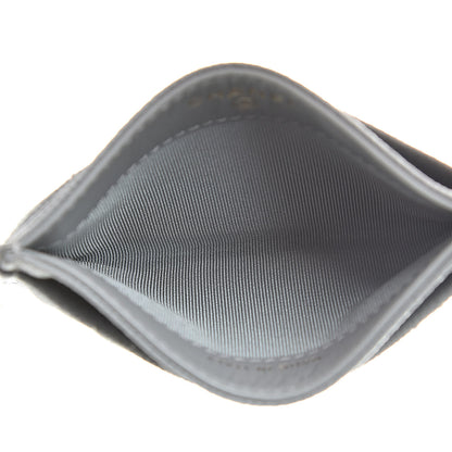 Chanel Caviar Quilted Card Holder Grey 5 of 9