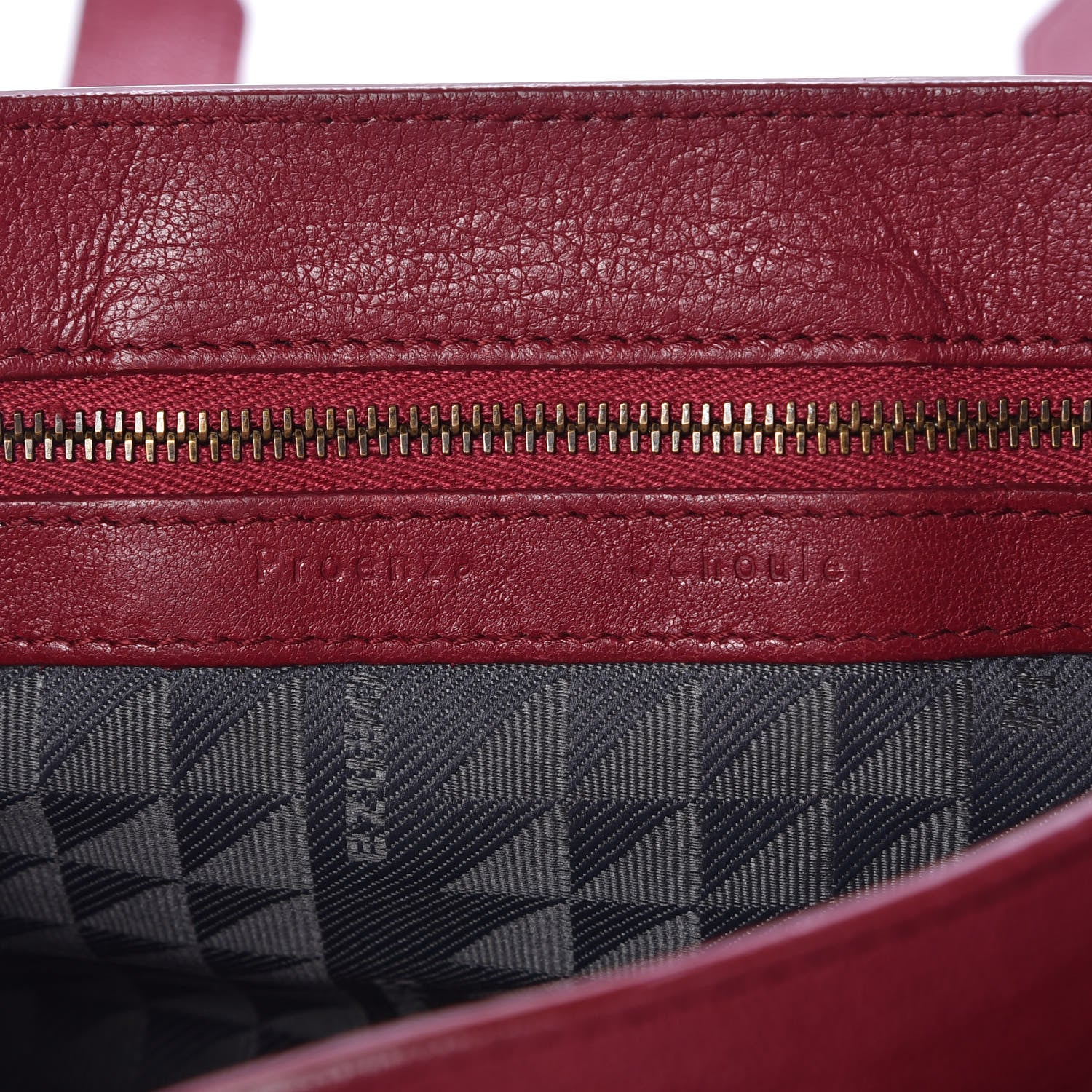 Proenza Schouler Lambskin Tiny PS1 Satchel Chianti 6 of 10