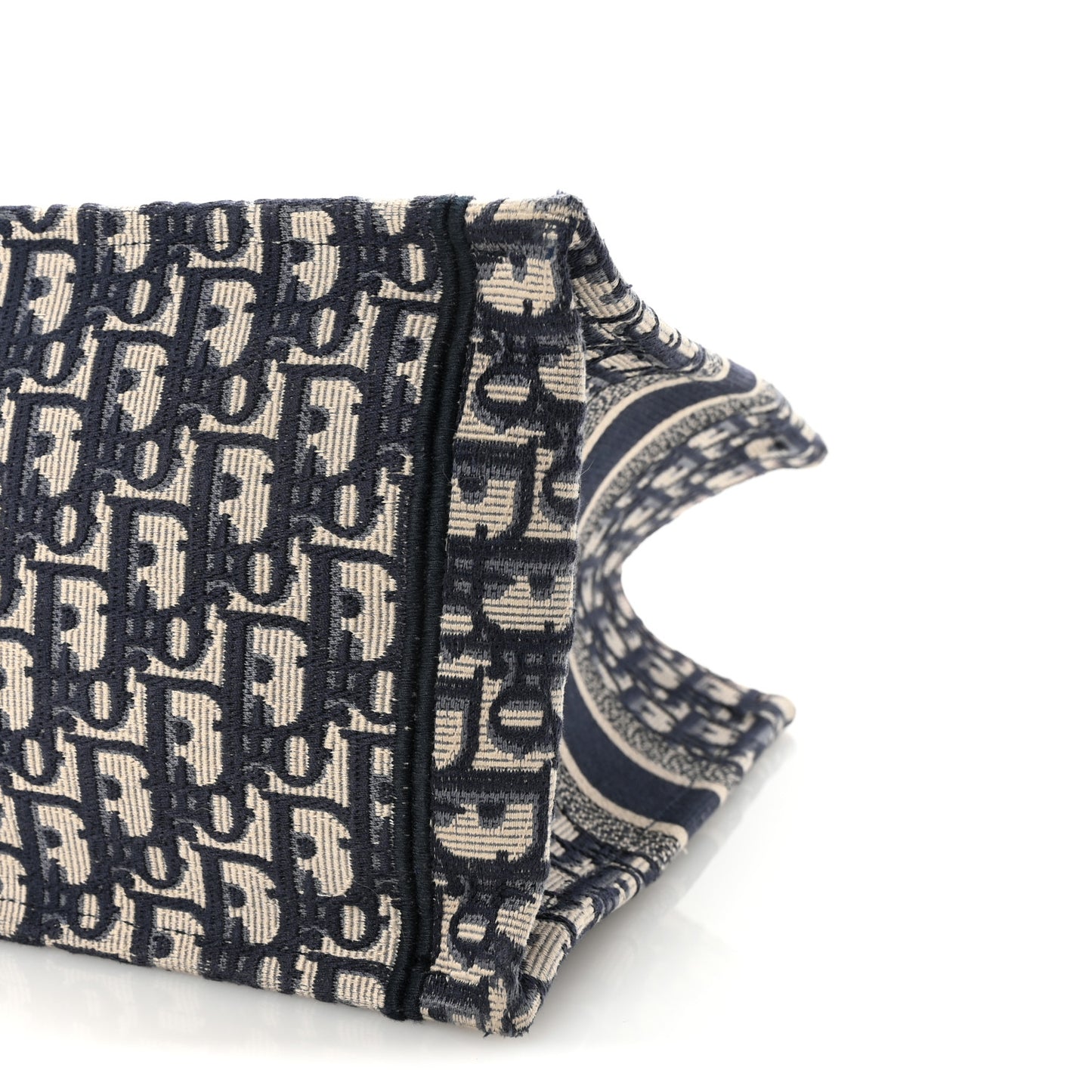 Oblique Medium Book Tote Blue Multicolor