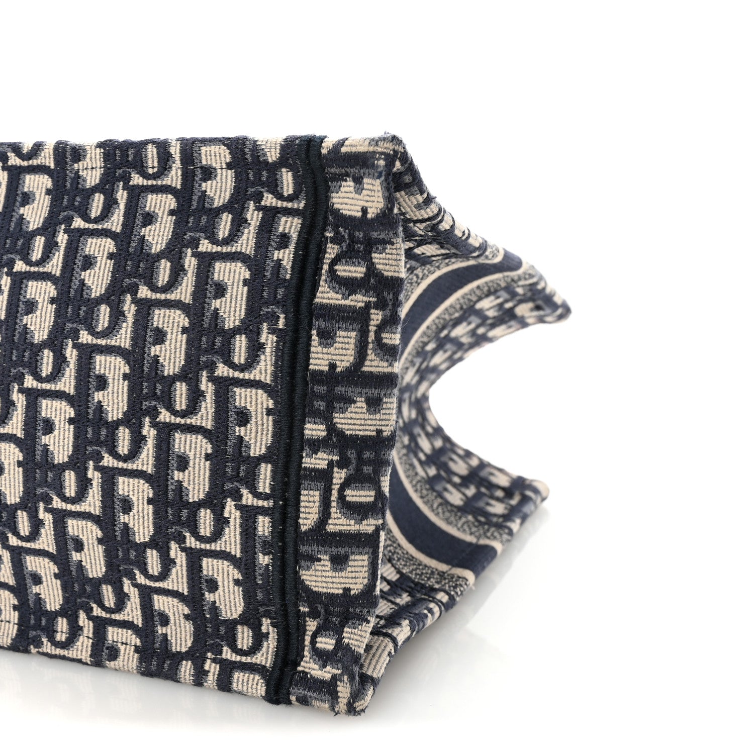 Christian Dior Oblique Medium Book Tote Blue Multicolor 9 of 9