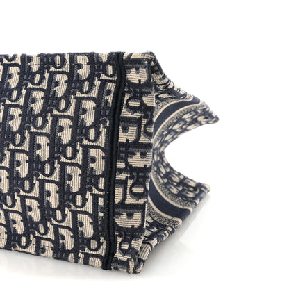 Christian Dior Oblique Medium Book Tote Blue Multicolor 9 of 9