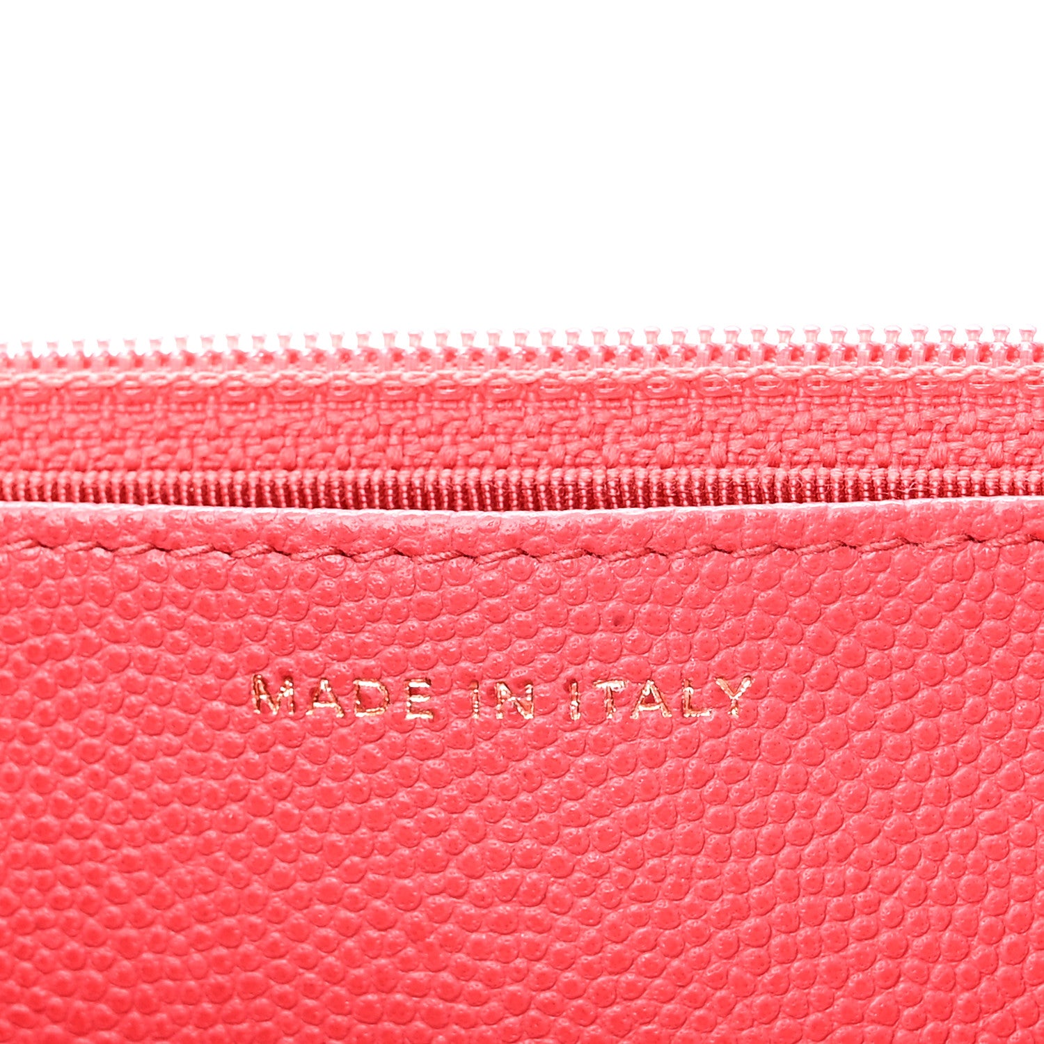 Chanel Caviar Quilted Wallet on Chain WOC Pink 7 of 10