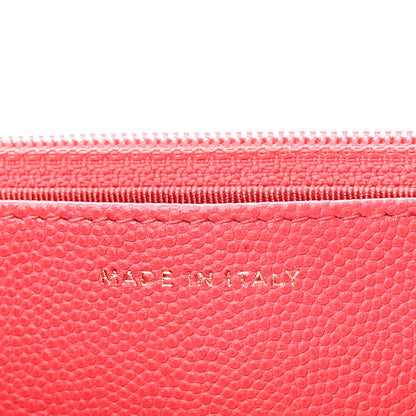 Chanel Caviar Quilted Wallet on Chain WOC Pink 7 of 10