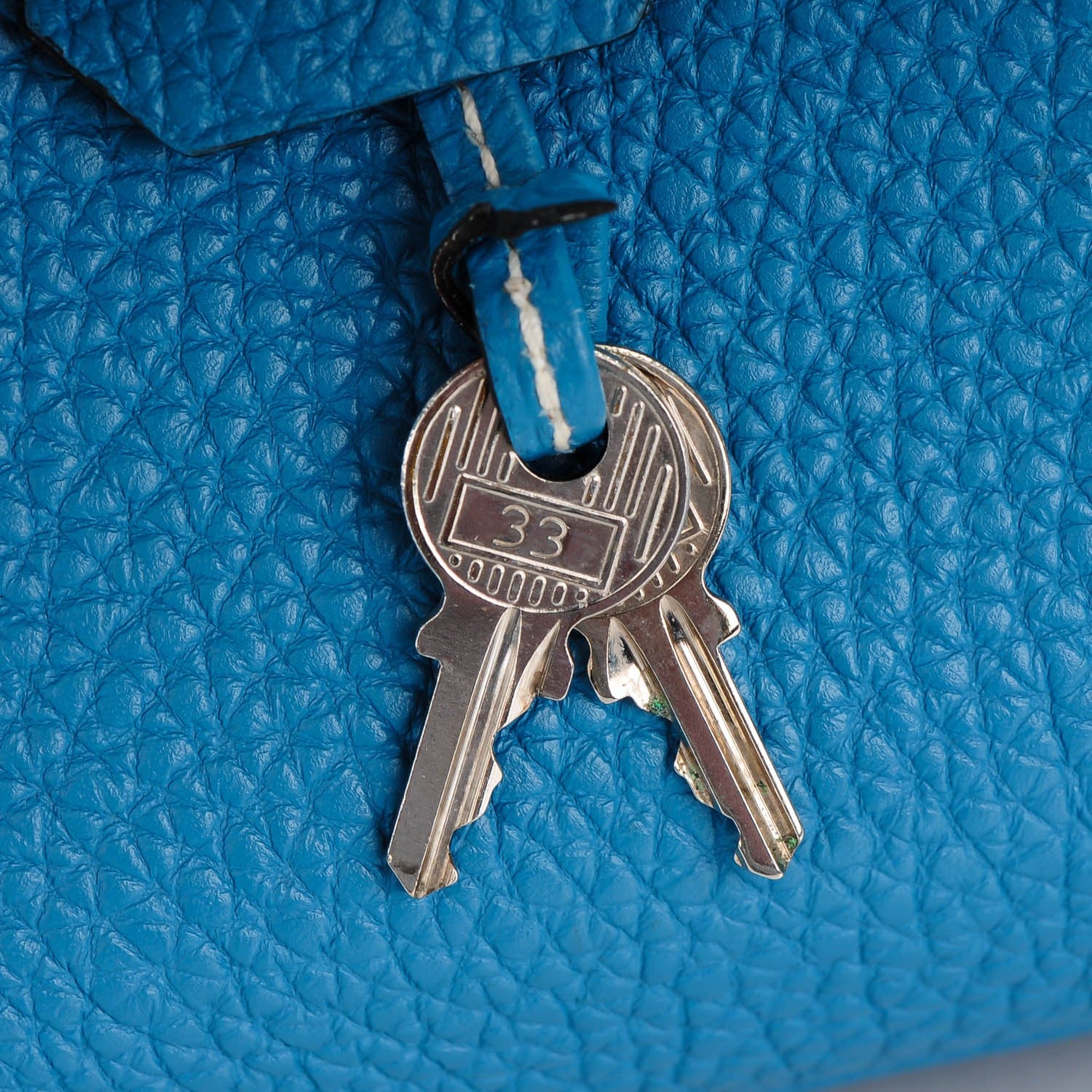 Hermes Togo Birkin 35 Blue Jean 10 of 27