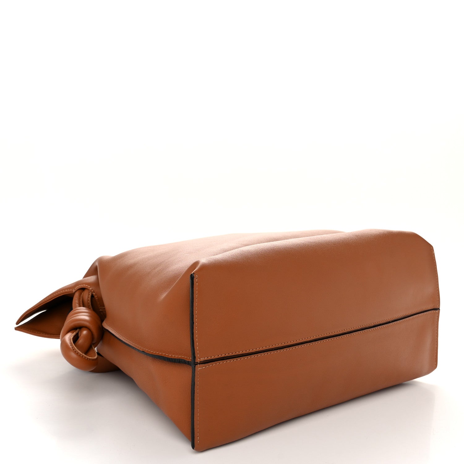Loewe Nappa Calfskin Flamenco Knot Bag Tan 4 of 10
