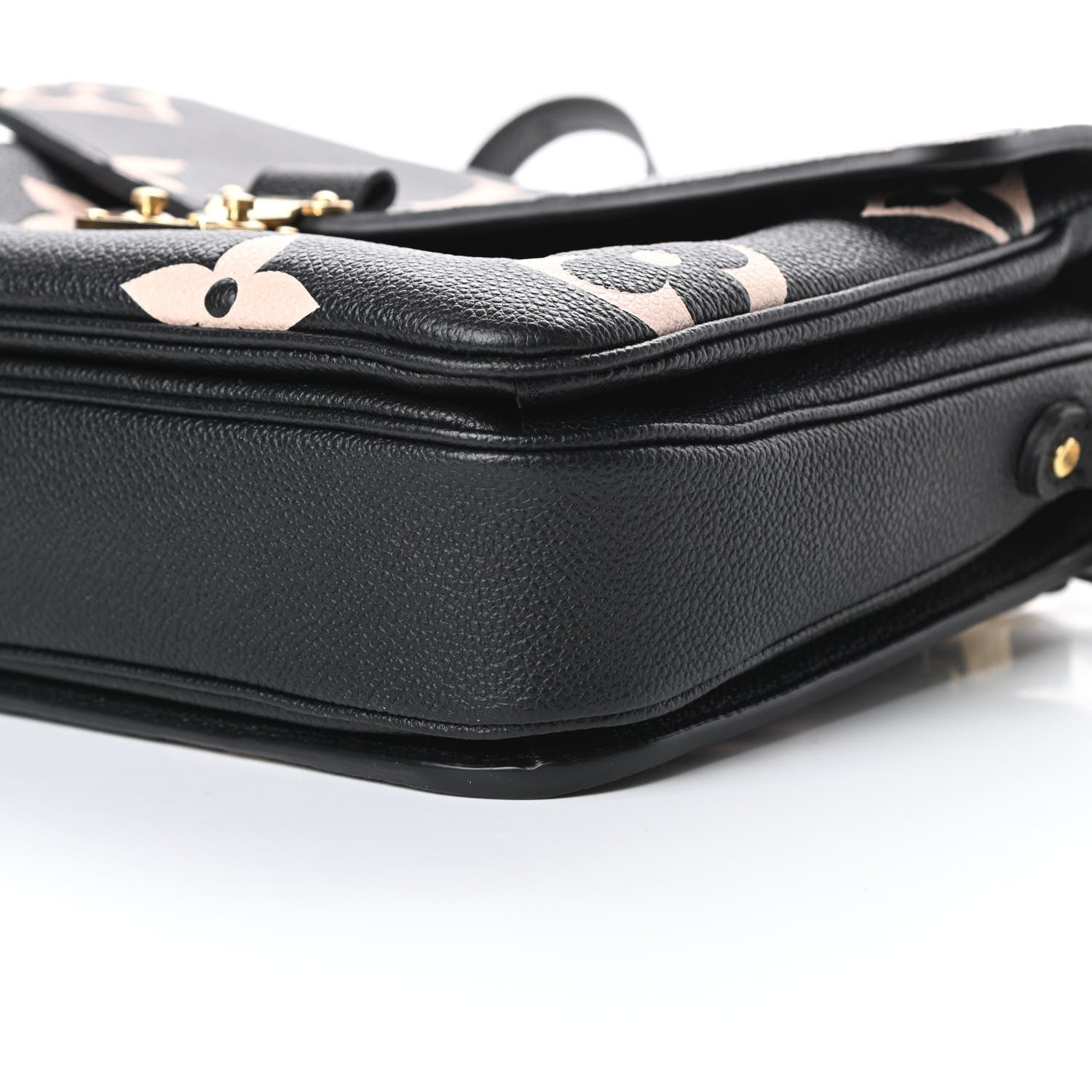 Louis Vuitton Empreinte Monogram Giant Pochette Metis Black Beige 10 of 11
