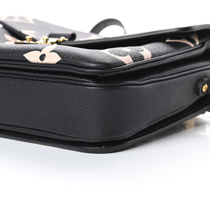 Louis Vuitton Empreinte Monogram Giant Pochette Metis Black Beige 10 of 11
