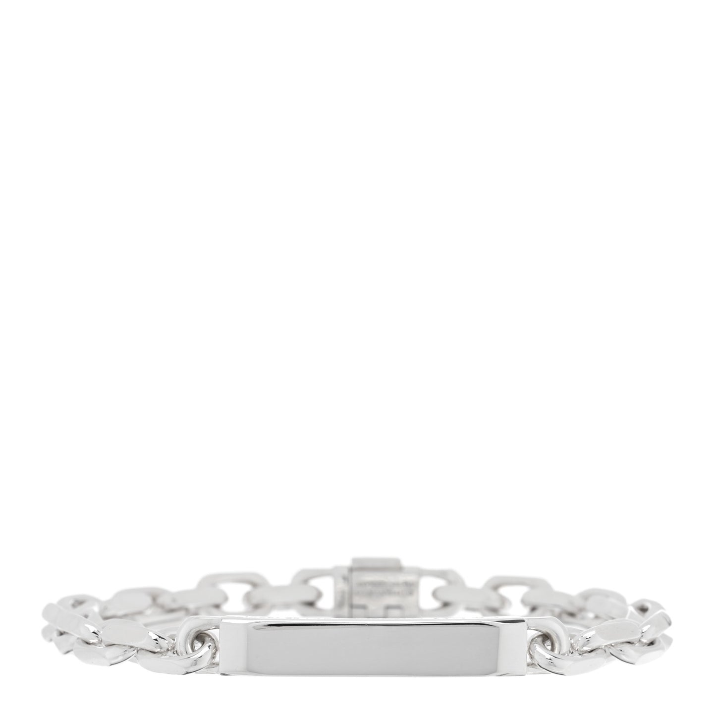 Sterling Silver 1837 Makers ID Chain Bracelet