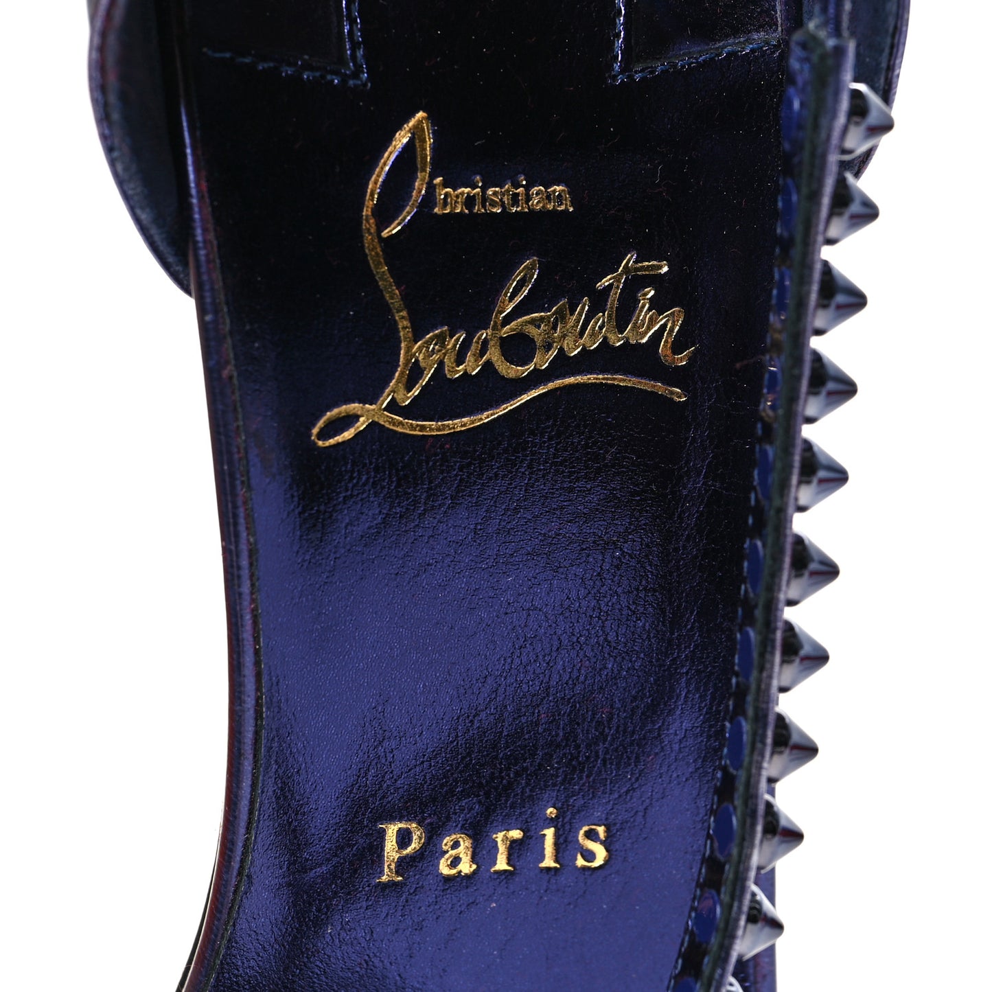 Specchio So Spike 100 Sandals 40.5 By Night