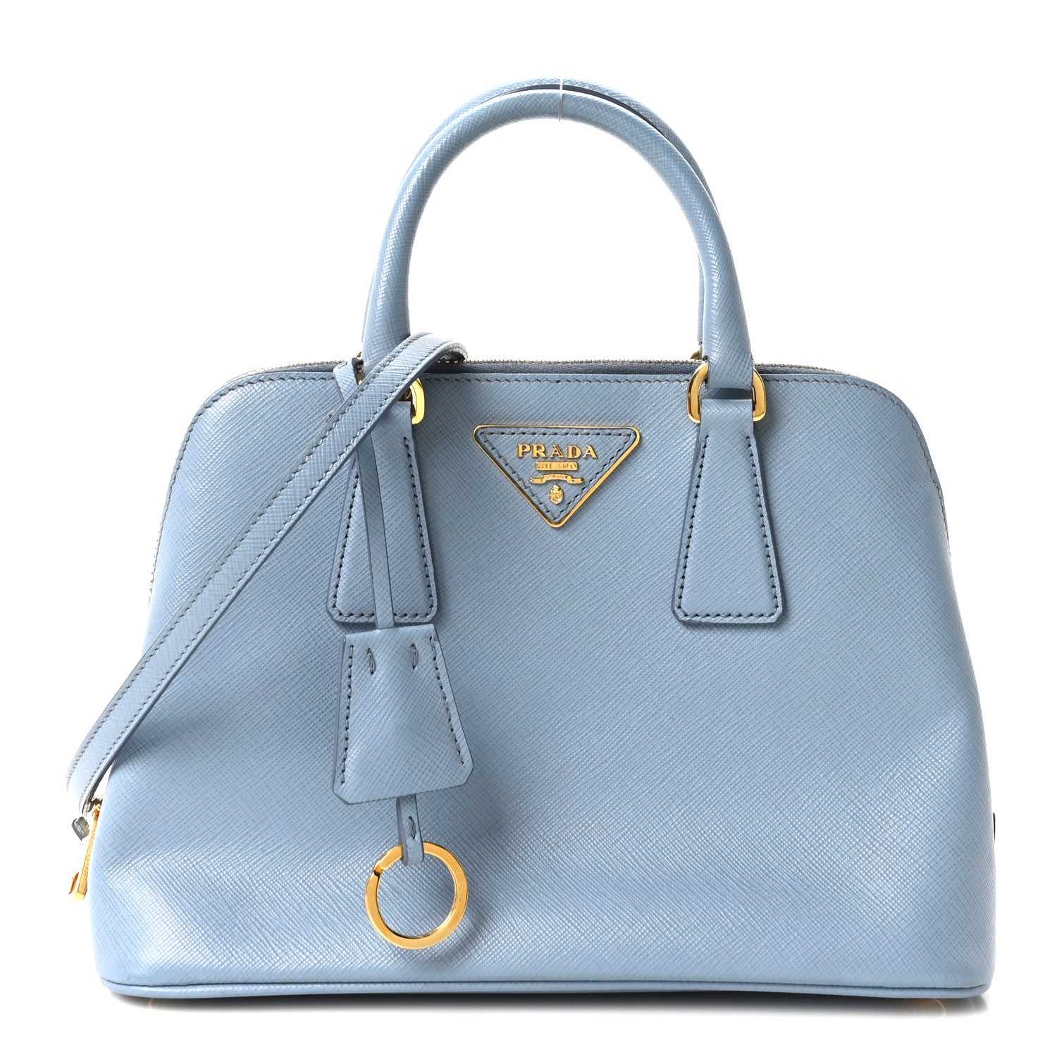 Prada Saffiano Lux Small Promenade Tote Astrale 1 of 10