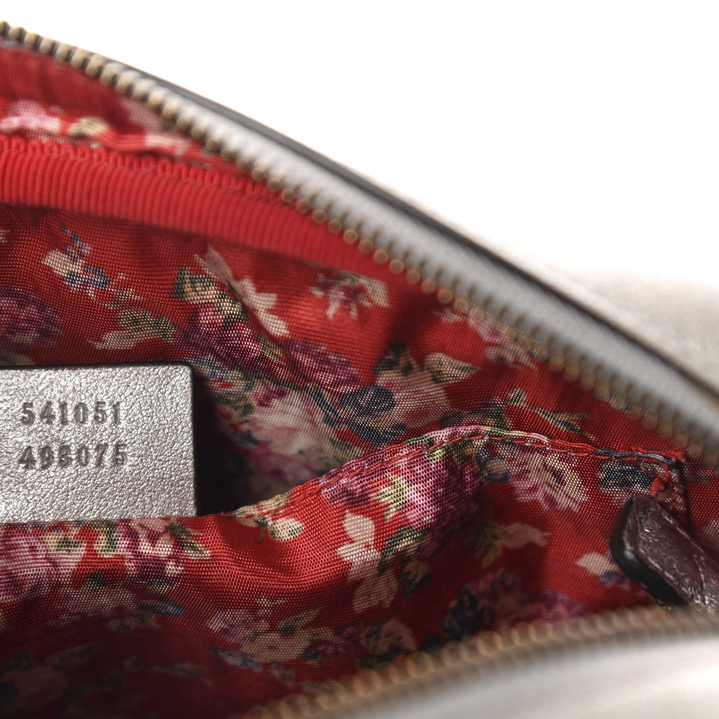 Laminated Nappa Web Trapuntata Small GG Shoulder Bag Argento