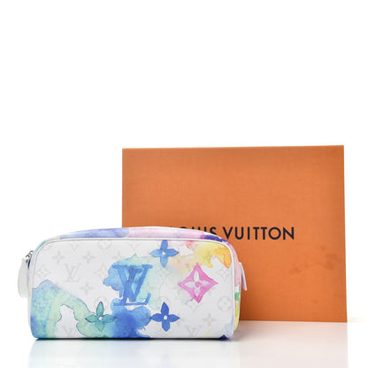 Louis Vuitton Monogram Watercolor Dopp Kit Toilet Pouch Multicolor 10 of 10