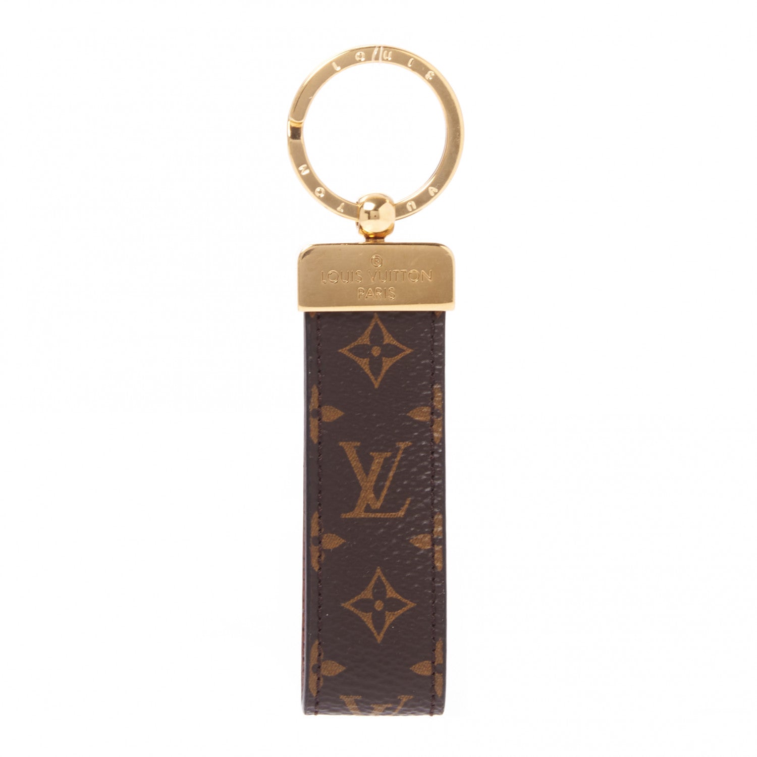 Louis Vuitton Monogram Dragonne Key Holder 1 of 4