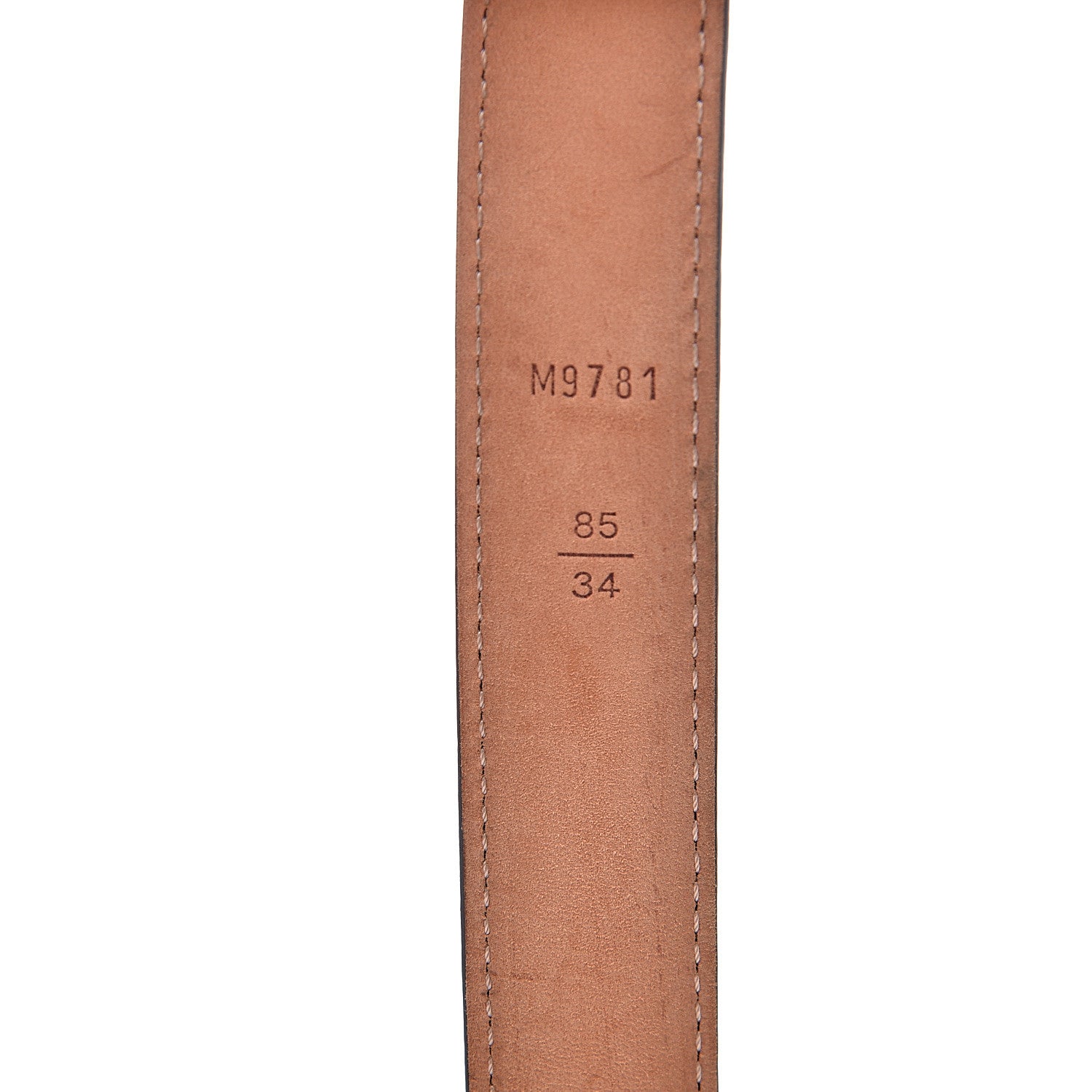 Louis Vuitton Mini Monogram 25mm LV Initiales Belt 85 34 5 of 7