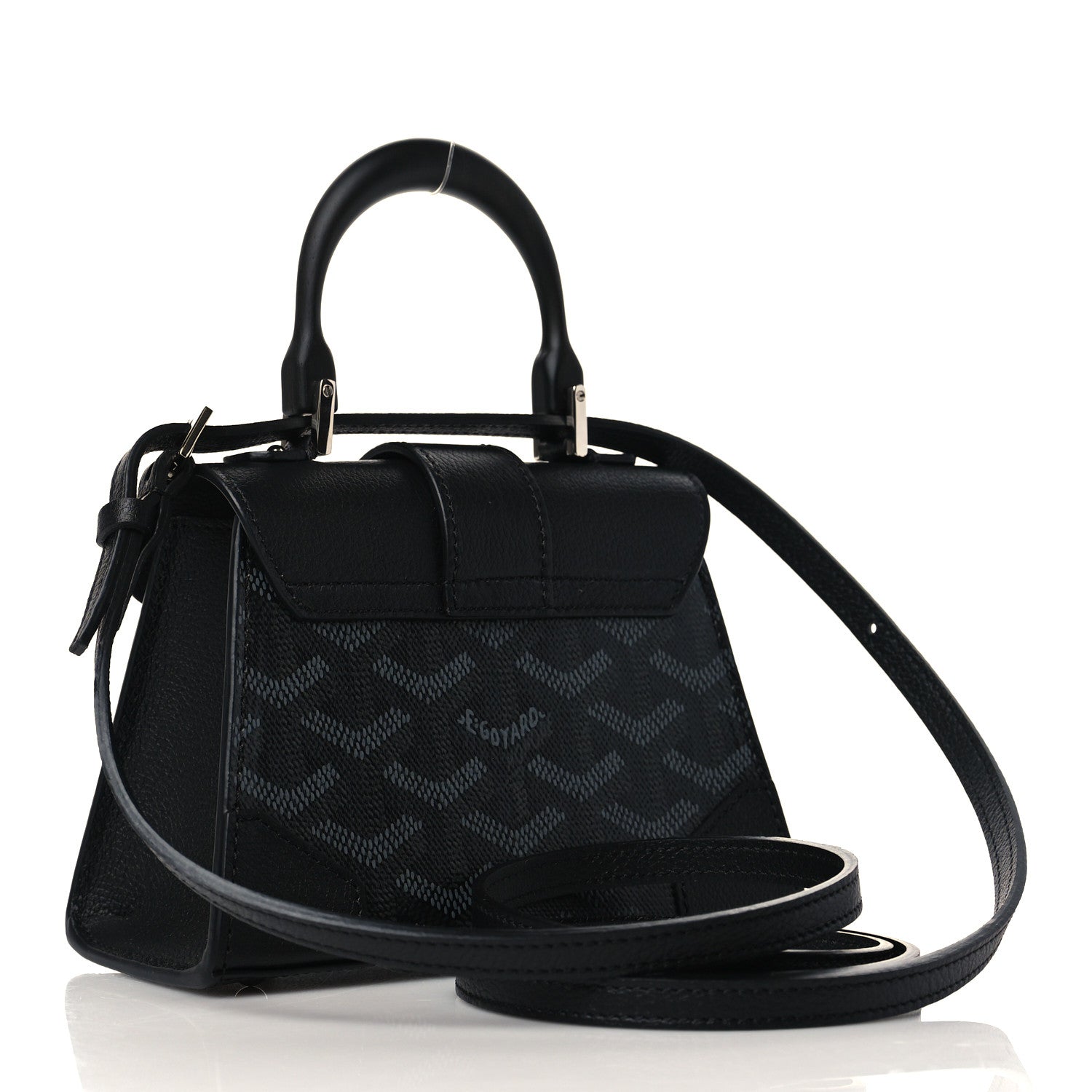 Goyard Goyardine Structure Nano Saigon Jet Black 2 of 5