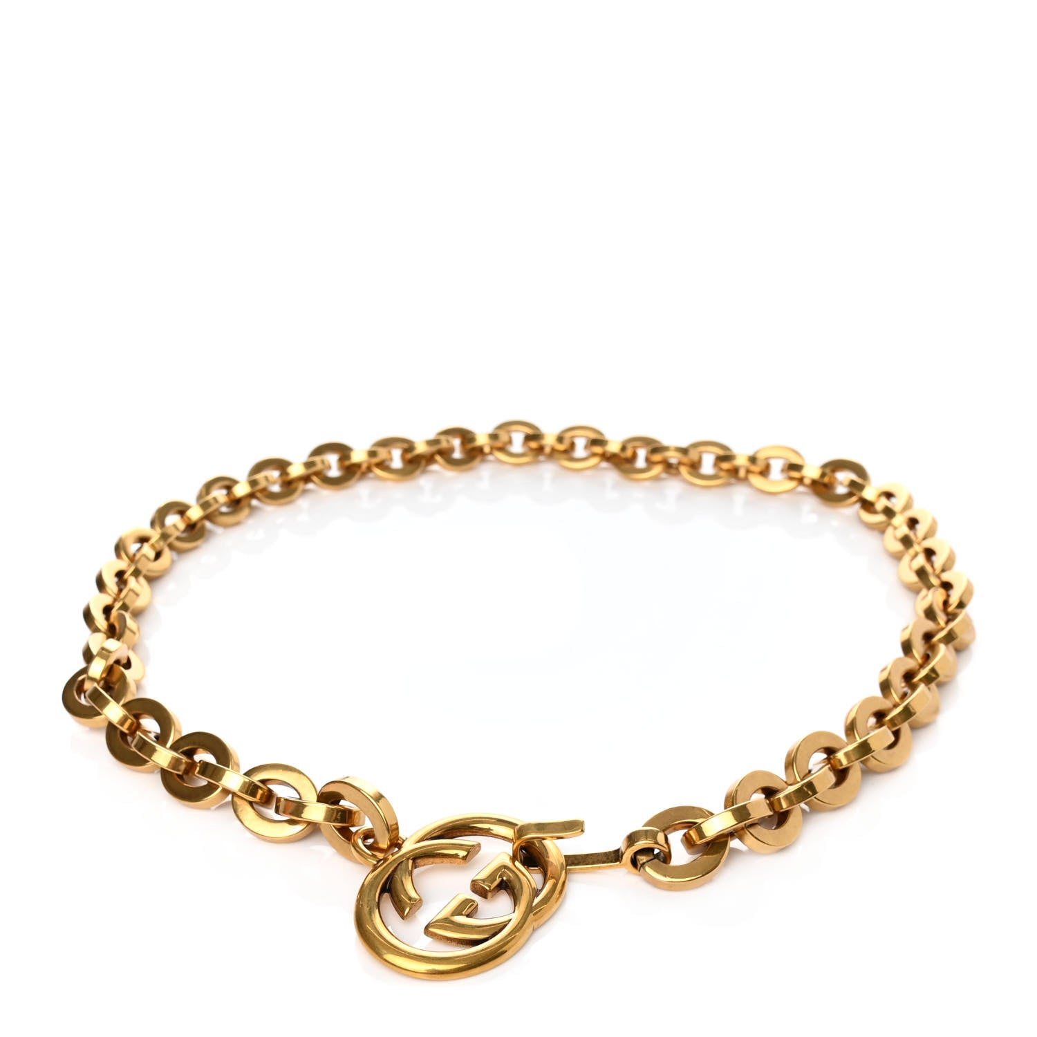 Gucci Chain GG Belt Gold 836801 – FASHIONPHILE