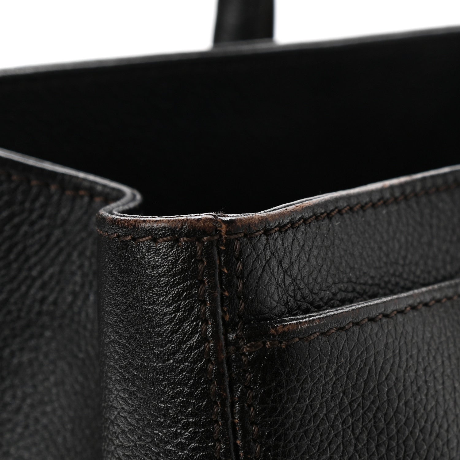 Chanel Calfskin Cerf Executive Shopper Tote Black 16 of 16