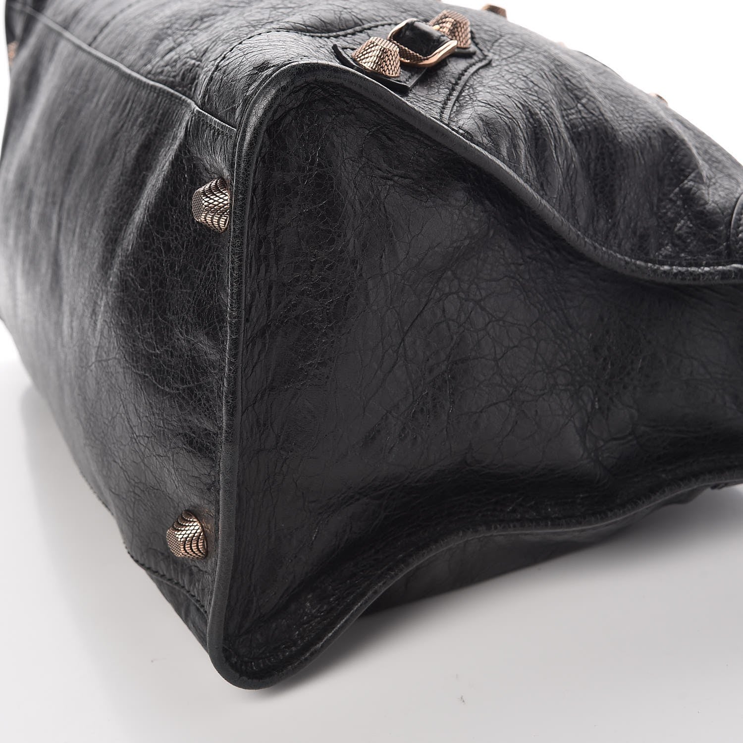 Balenciaga Agneau Giant 12 Rose Gold Hardware Work Black 9 of 9