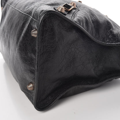 Balenciaga Agneau Giant 12 Rose Gold Hardware Work Black 9 of 9