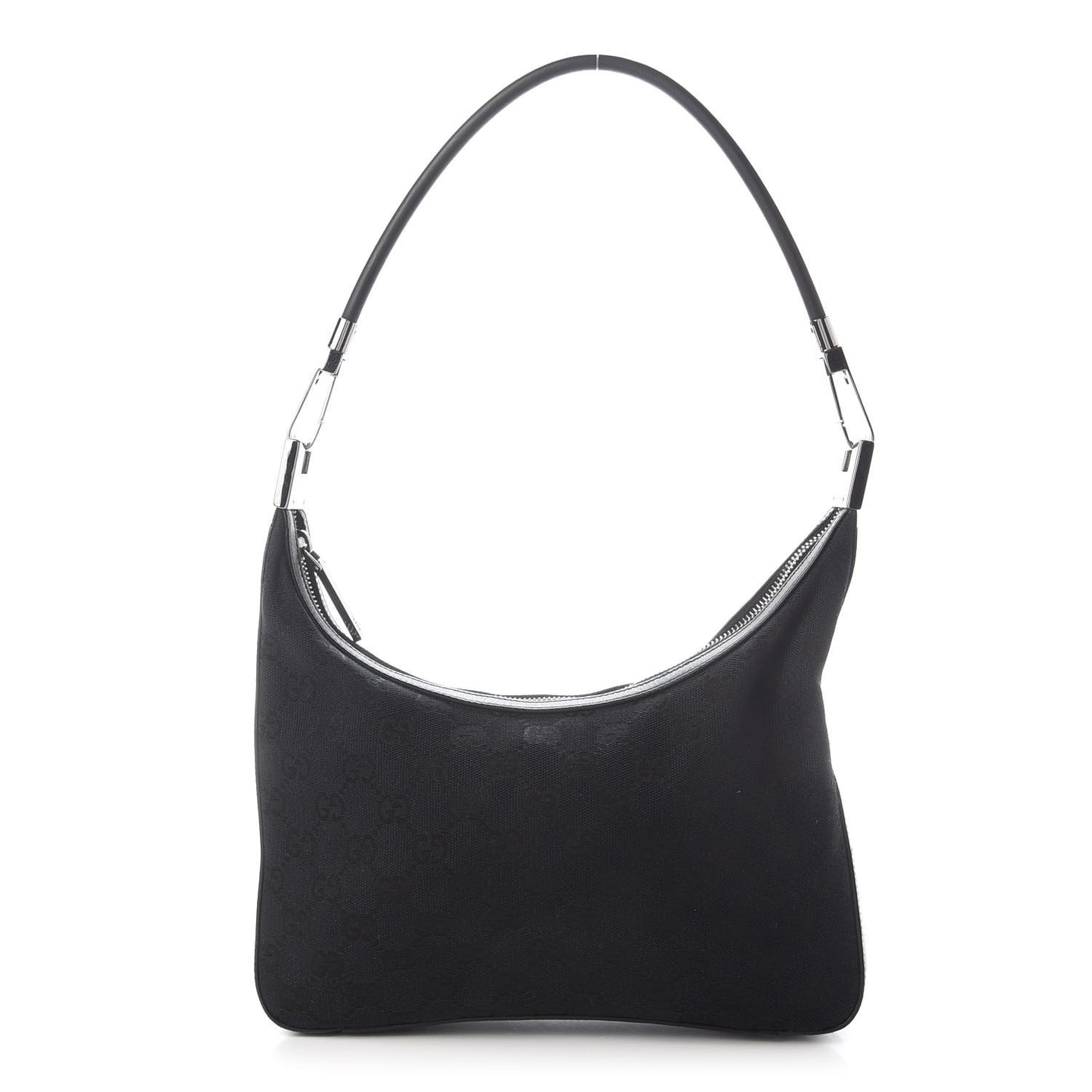 Monogram GG Clasp Hobo Black