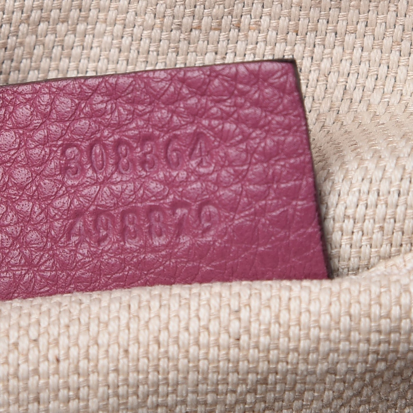 Pebbled Calfskin Small Soho Disco Bag Peonia Flower