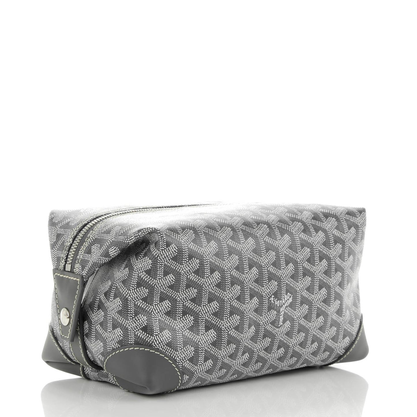 Goyardine Boeing 25 Trousse de Toilette Grey