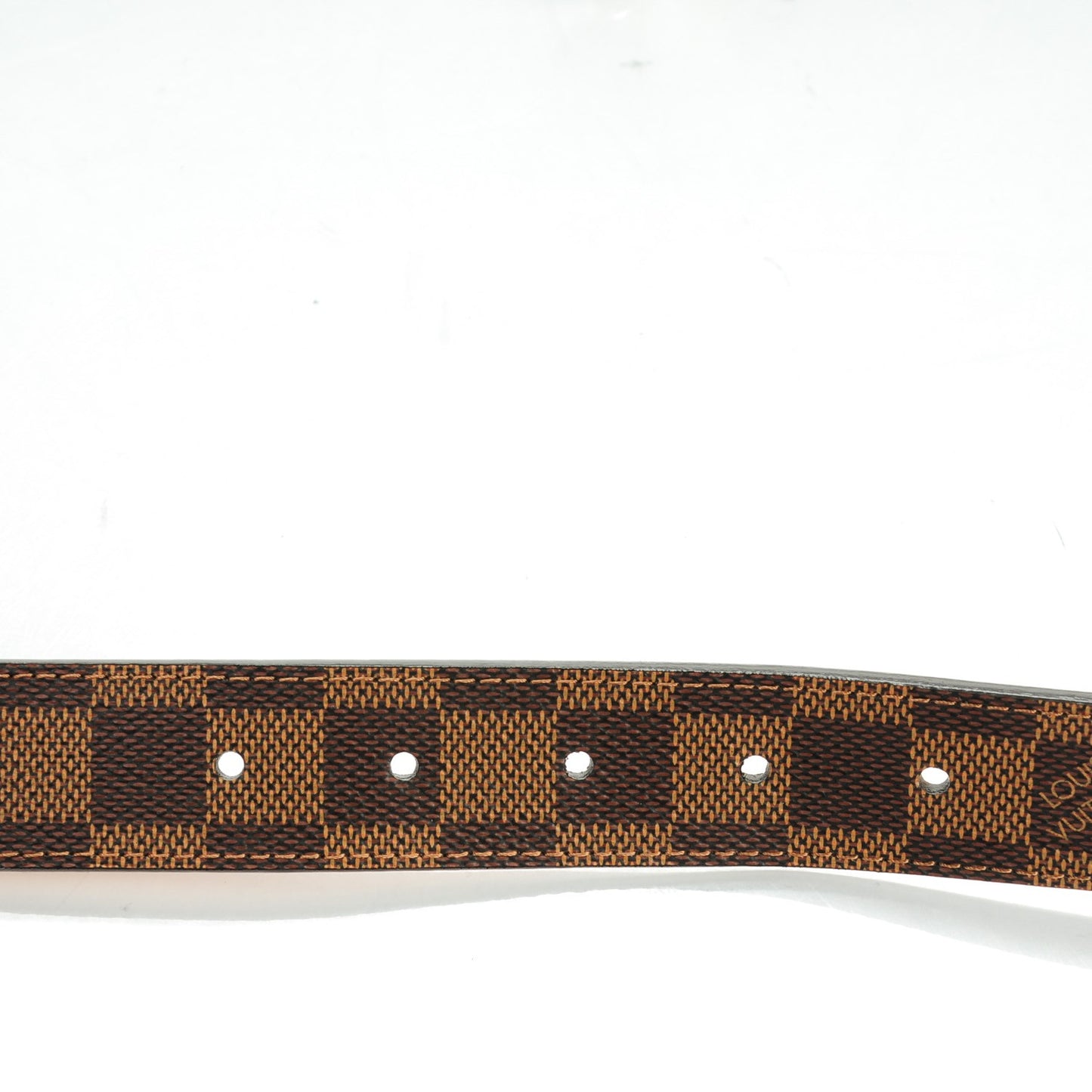 Damier Ebene Tresor Belt 90 36