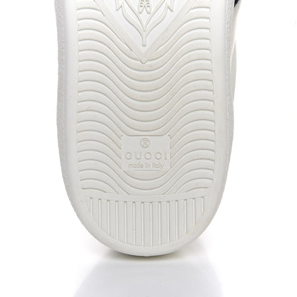 Gucci Calfskin Web Panther Embroidered Mens Ace High Top Sneakers 11 White 7 of 9