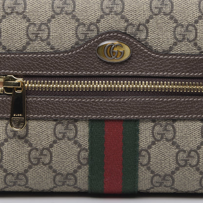 Gucci GG Supreme Monogram Small Ophidia Belt Bag 65 26 Dark Brown 10 of 10