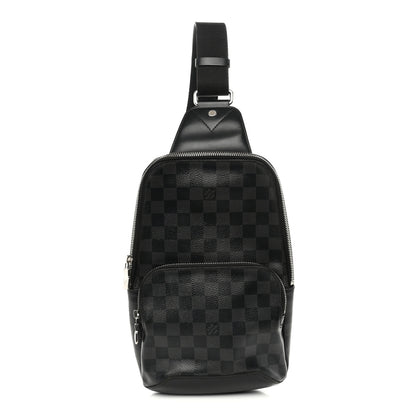 Louis Vuitton Damier Graphite Avenue Sling Bag Onyx Silver 1 of 12