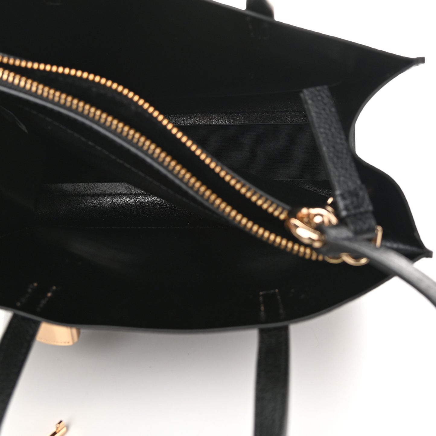 Calfskin Tiger Print Mini Grid Tote Bag