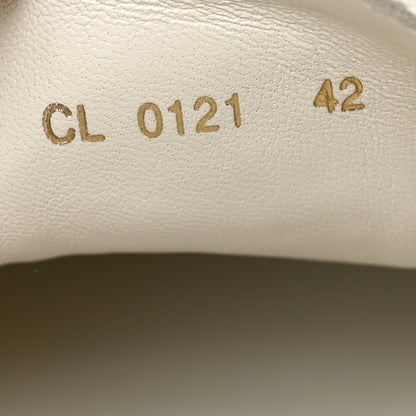 Christian Dior Cotton D-Stripes Walk'N'Dior Low Top Sneakers 42 Deep Ocean 8 of 8