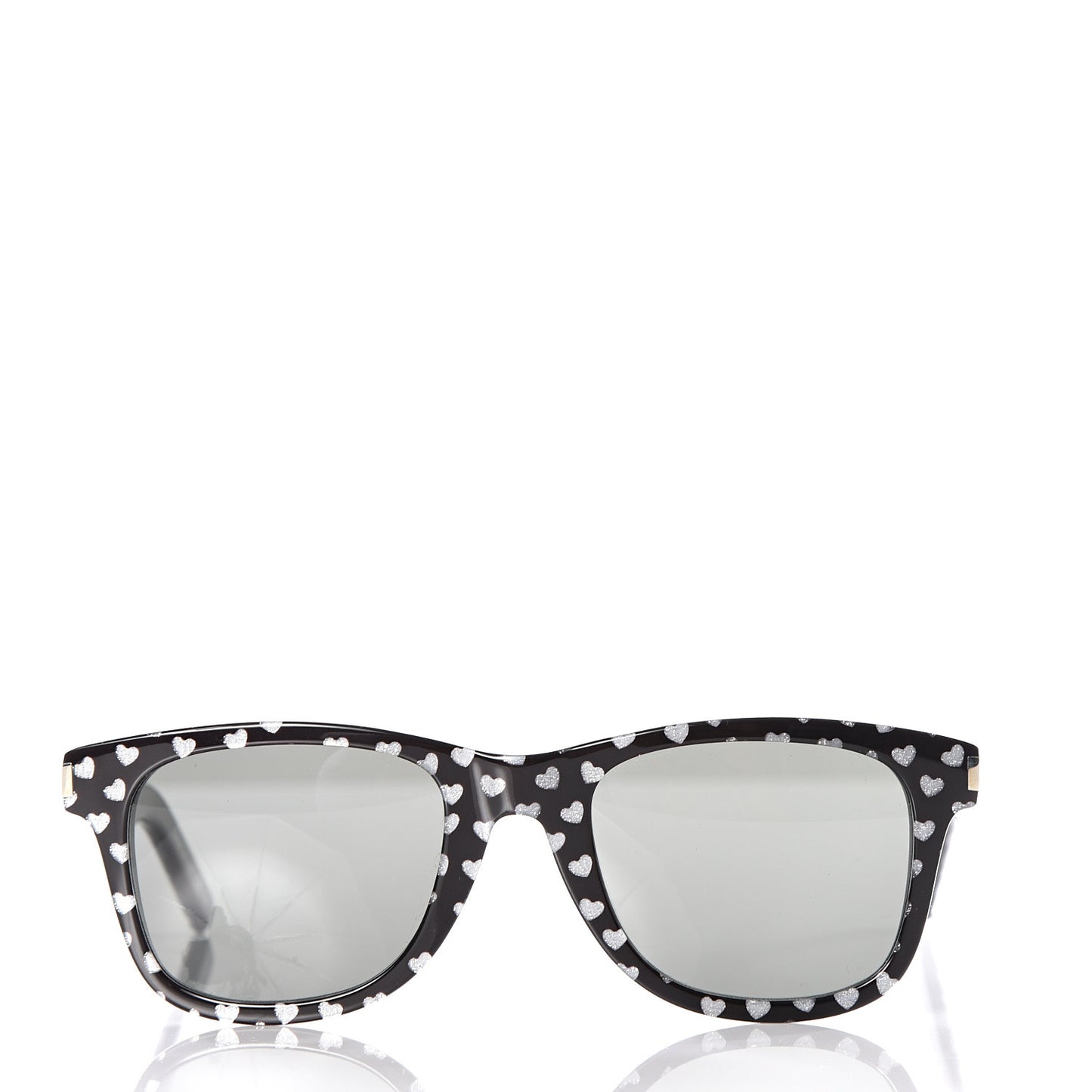 Square Heart Sunglasses SL51 Black