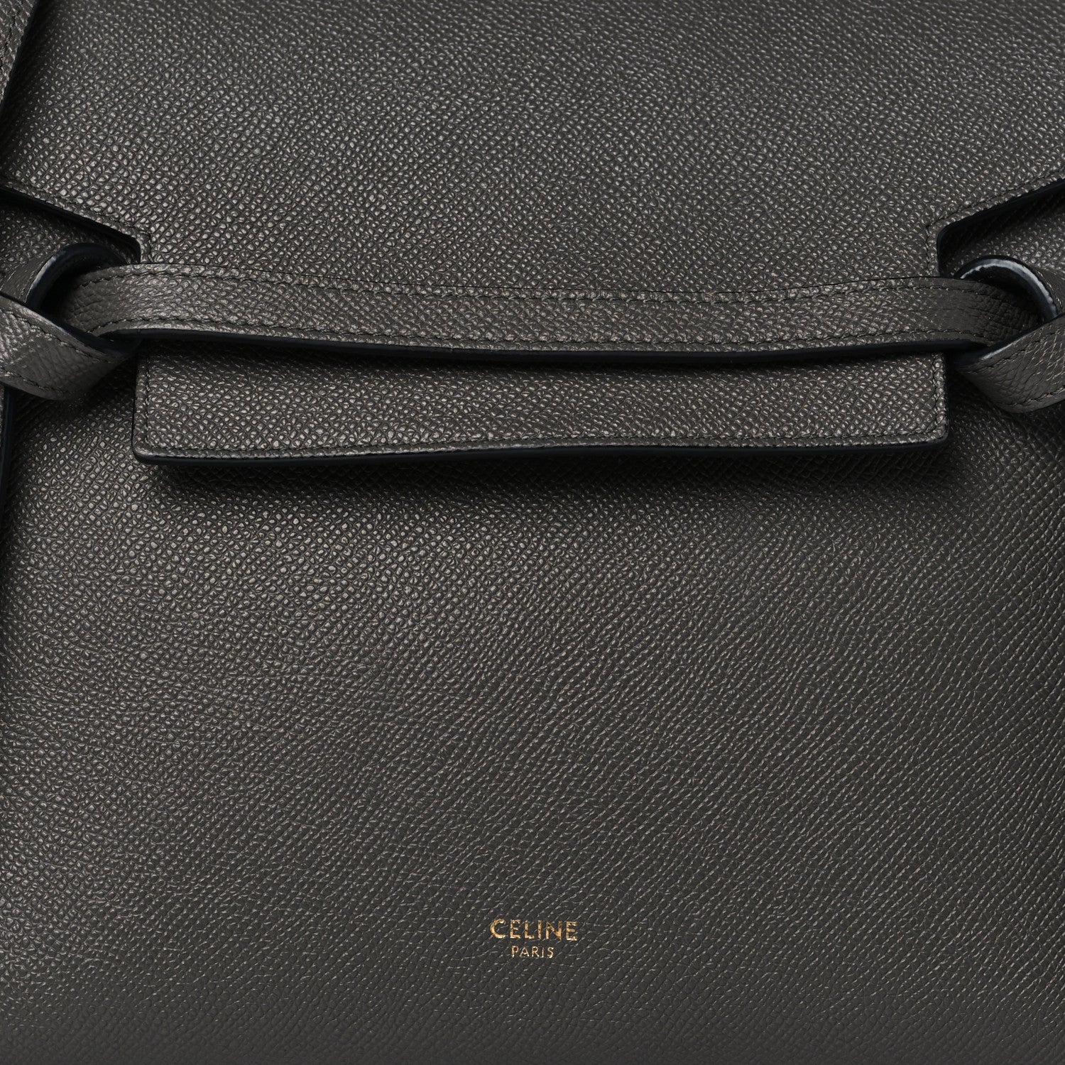 Celine Grained Calfskin Micro Belt Bag Grey 8 of 10