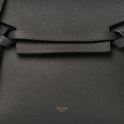 Celine Grained Calfskin Micro Belt Bag Grey 8 of 10