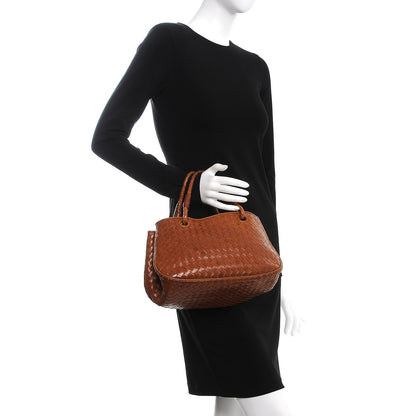 Bottega Veneta Nappa Intrecciato Woven Tote Noce 2 of 10