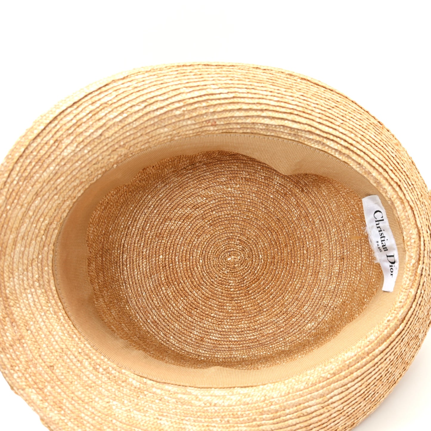 Straw Bucket Hat Natural