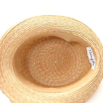 Christian Dior Straw Bucket Hat Natural 7 of 8