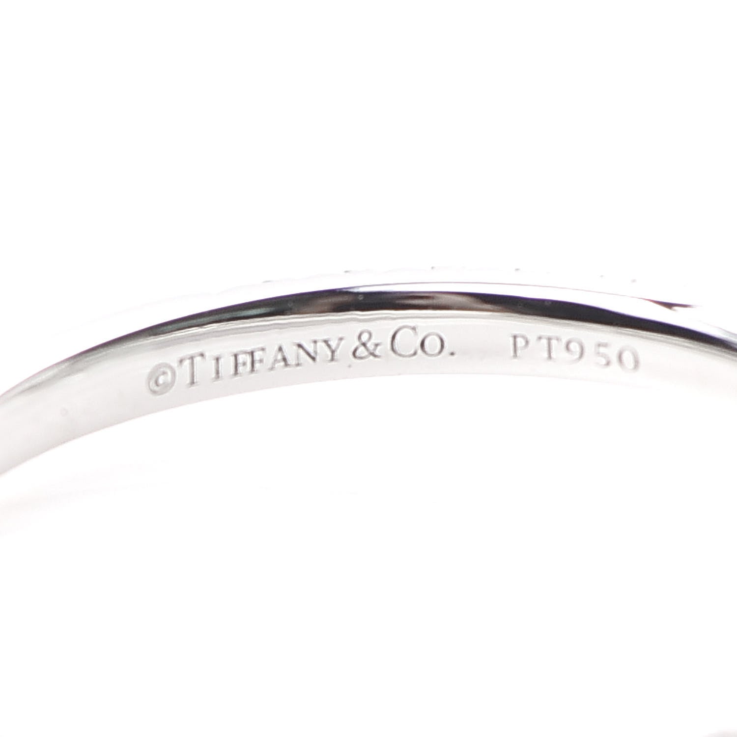 Tiffany Platinum Diamond Aquamarine 1.50ct Legacy Ring 52 6 4 of 5