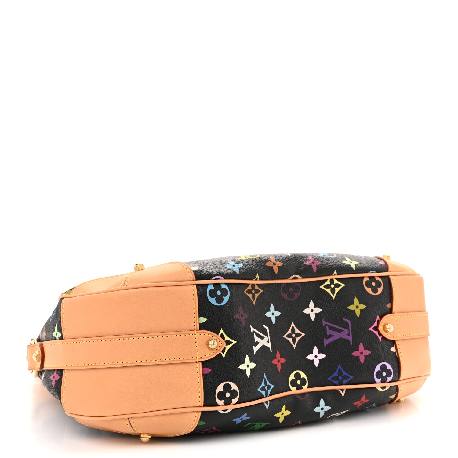 Louis Vuitton Monogram Multicolor Greta Black 4 of 12