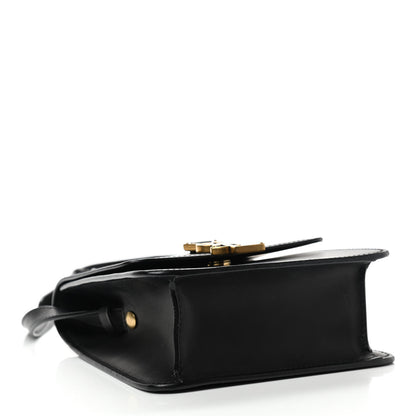Saint Laurent Smooth Calfskin North South Kaia Satchel Black 4 of 13