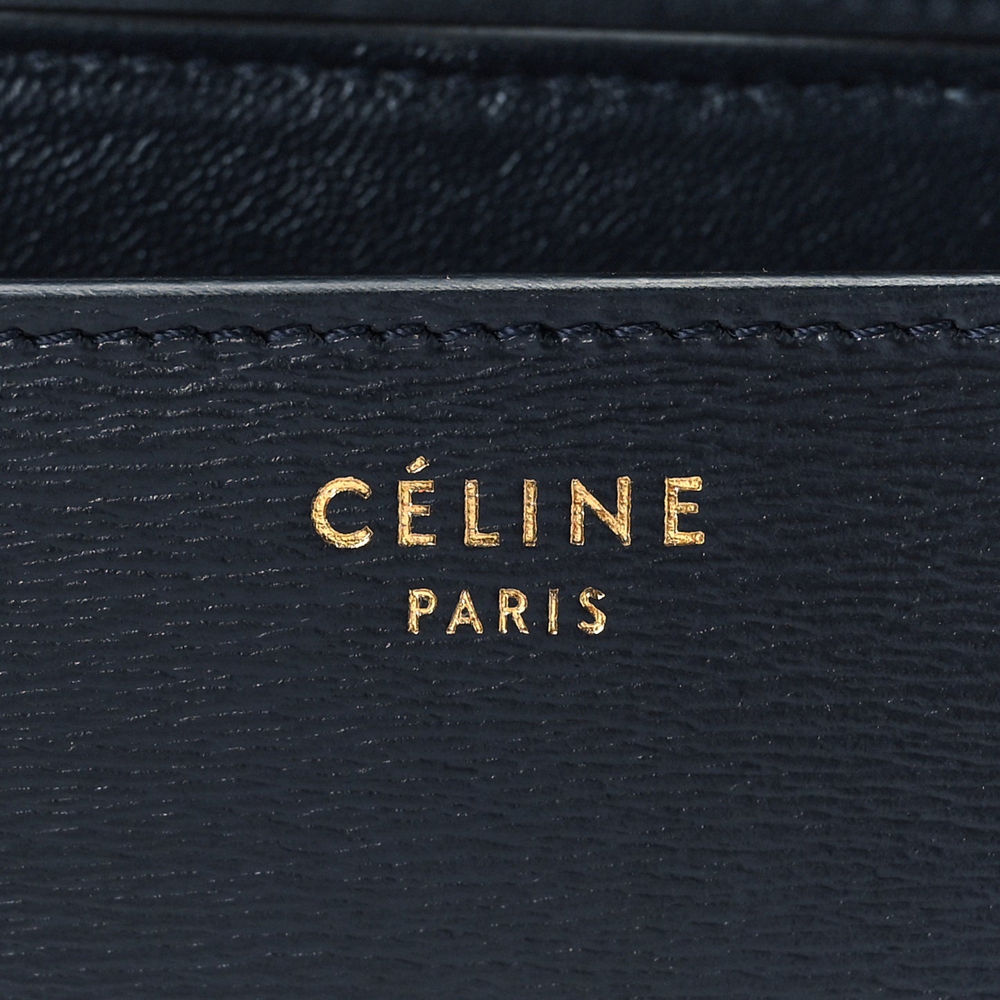 Liege Calfskin Medium Classic Box Flap Bag Dark Blue