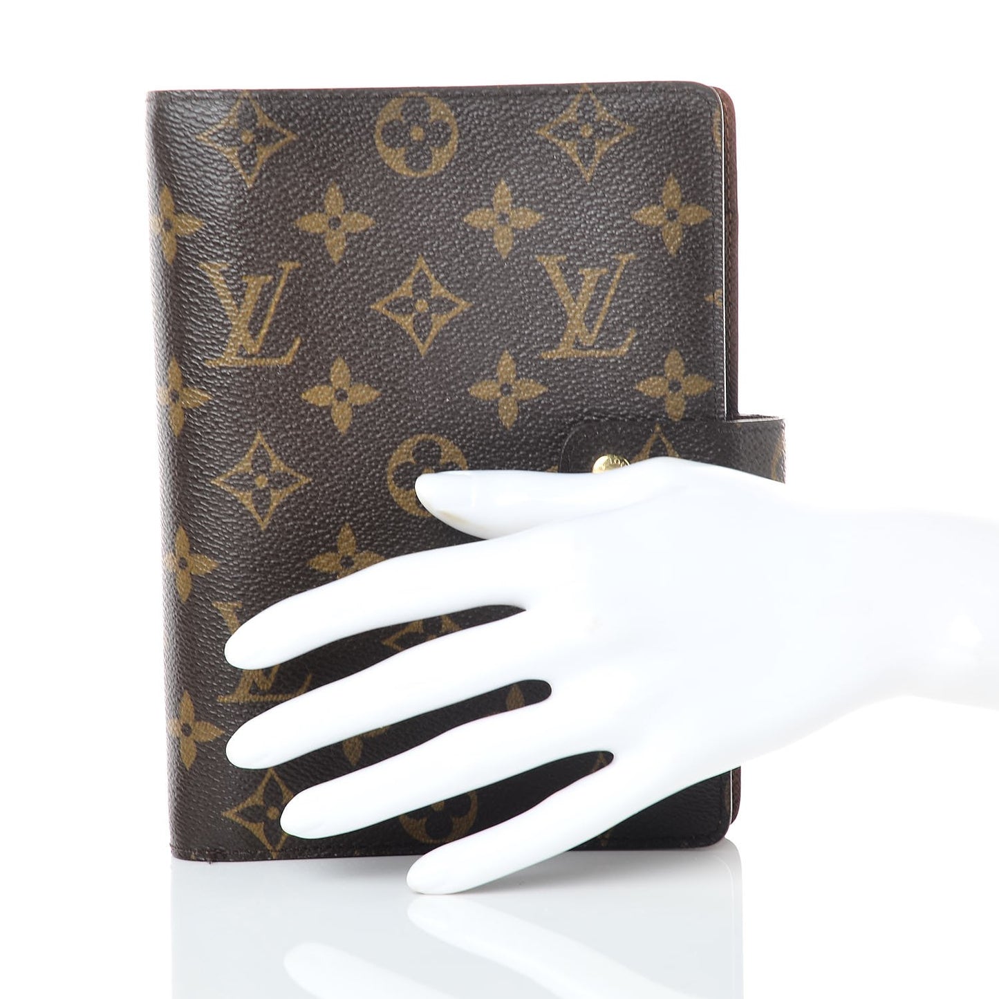 Monogram Medium Ring Agenda Cover