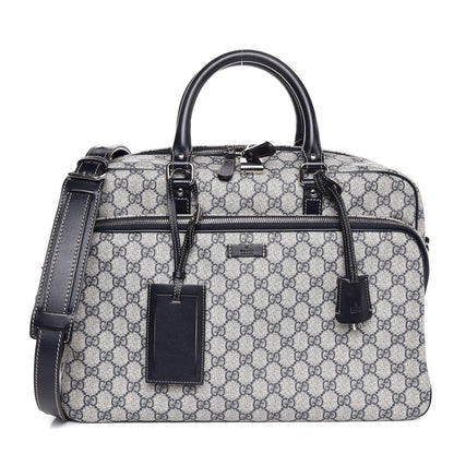 Gucci GG Plus Monogram Medium Travel Bag Navy 1 of 8