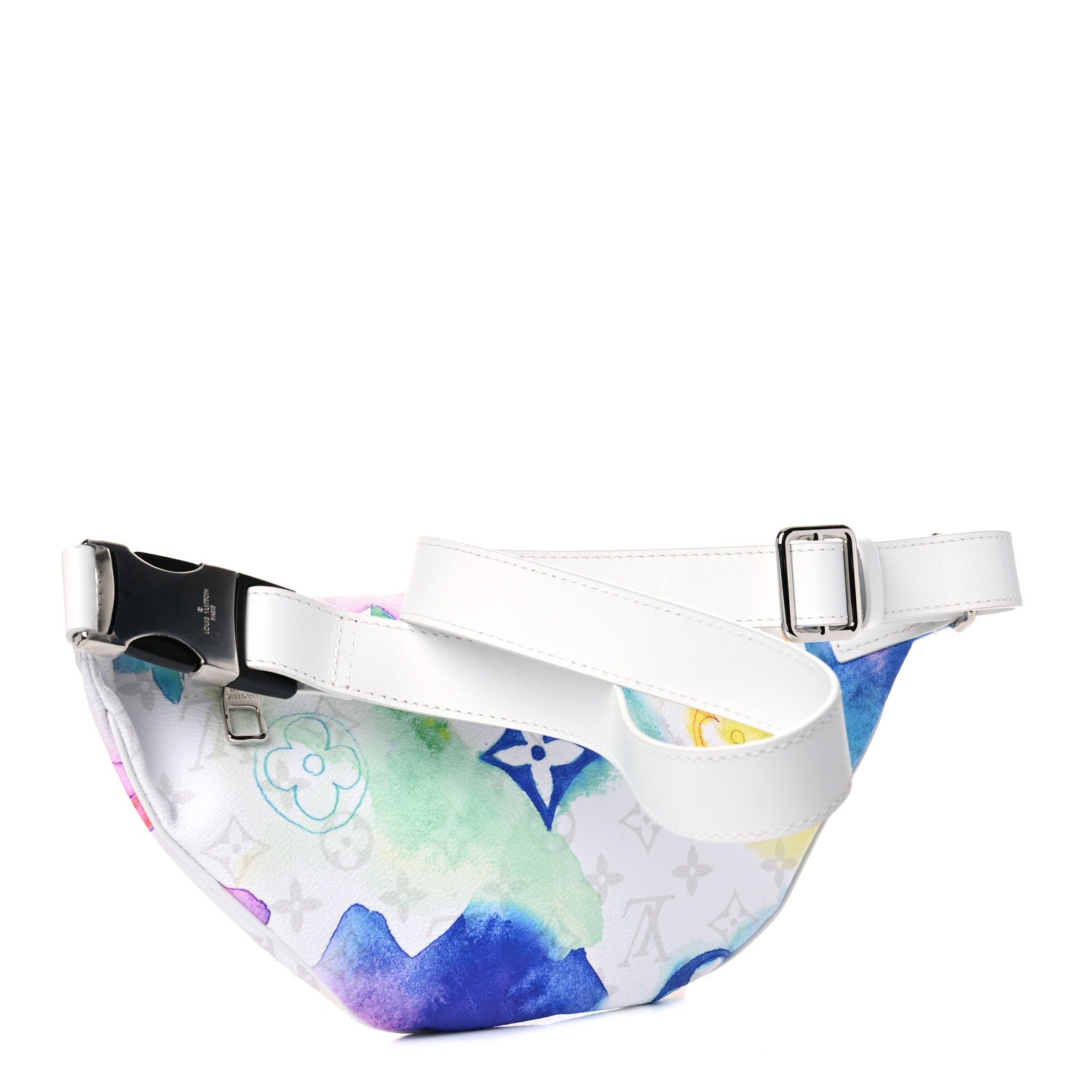 Louis Vuitton Monogram Watercolor Discovery Bumbag Multicolor 3 of 9