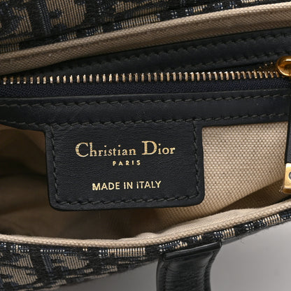 Christian Dior Oblique Saddle Bag Blue 6 of 10